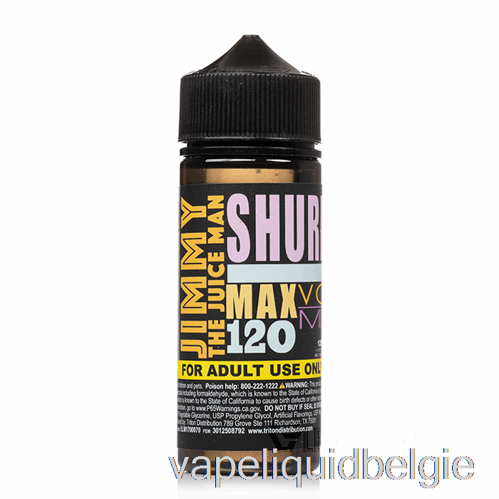 Vape België Shurb - Jimmy The Juiceman - 120ml 0mg